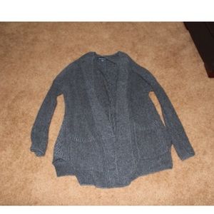 American Eagle Outfitters Dark grey cardigan